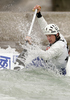 Benjamin Savsek of Slovenia during International ICF slalom Tacen 2010 white water kayaking race. International ICF slalom Tacen 2010 white water kayak race was held on Saturday, 15th of May 2010 in Tacen, Slovenia.
