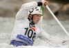 Benjamin Savsek of Slovenia during International ICF slalom Tacen 2010 white water kayaking race. International ICF slalom Tacen 2010 white water kayak race was held on Saturday, 15th of May 2010 in Tacen, Slovenia.
