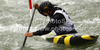 Anze Bercic of Slovenia during International ICF slalom Tacen 2010 white water kayaking race. International ICF slalom Tacen 2010 white water kayak race was held on Saturday, 15th of May 2010 in Tacen, Slovenia.
