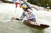 Matej Benus of Slovakia during International ICF slalom Tacen 2010 white water kayaking race. International ICF slalom Tacen 2010 white water kayak race was held on Saturday, 15th of May 2010 in Tacen, Slovenia.
