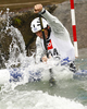 David Florence of Great Britain during International ICF slalom Tacen 2010 white water kayaking race. International ICF slalom Tacen 2010 white water kayak race was held on Saturday, 15th of May 2010 in Tacen, Slovenia.
