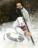 David Florence of Great Britain during International ICF slalom Tacen 2010 white water kayaking race. International ICF slalom Tacen 2010 white water kayak race was held on Saturday, 15th of May 2010 in Tacen, Slovenia.
