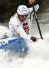 Tony Estanguet of France during International ICF slalom Tacen 2010 white water kayaking race. International ICF slalom Tacen 2010 white water kayak race was held on Saturday, 15th of May 2010 in Tacen, Slovenia.

