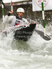 Ursa Kragelj of Slovenia during International ICF slalom Tacen 2010 white water kayaking race. International ICF slalom Tacen 2010 white water kayak race was held on Saturday, 15th of May 2010 in Tacen, Slovenia.
