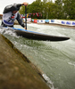 Danko Herceg of Croatia during International ICF slalom Tacen 2010 white water kayaking race. International ICF slalom Tacen 2010 white water kayak race was held on Saturday, 15th of May 2010 in Tacen, Slovenia.

