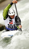 Jonathan Marc of France during International ICF slalom Tacen 2010 white water kayaking race. International ICF slalom Tacen 2010 white water kayak race was held on Saturday, 15th of May 2010 in Tacen, Slovenia.
