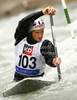 Dejan Stevanovic of Slovenia during International ICF slalom Tacen 2010 white water kayaking race. International ICF slalom Tacen 2010 white water kayak race was held on Saturday, 15th of May 2010 in Tacen, Slovenia.
