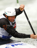 Simon Hocevar of Slovenia during International ICF slalom Tacen 2010 white water kayaking race. International ICF slalom Tacen 2010 white water kayak race was held on Saturday, 15th of May 2010 in Tacen, Slovenia.
