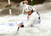 Benjamin Savsek of Slovenia during International ICF slalom Tacen 2010 white water kayaking race. International ICF slalom Tacen 2010 white water kayak race was held on Saturday, 15th of May 2010 in Tacen, Slovenia.
