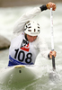 Benjamin Savsek of Slovenia during International ICF slalom Tacen 2010 white water kayaking race. International ICF slalom Tacen 2010 white water kayak race was held on Saturday, 15th of May 2010 in Tacen, Slovenia.
