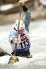 Tomas Tomik Indruch of Czech during International ICF slalom Tacen 2010 white water kayaking race. International ICF slalom Tacen 2010 white water kayak race was held on Saturday, 15th of May 2010 in Tacen, Slovenia.
