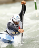 Tony Estanguet of France during International ICF slalom Tacen 2010 white water kayaking race. International ICF slalom Tacen 2010 white water kayak race was held on Saturday, 15th of May 2010 in Tacen, Slovenia.
