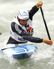 Tony Estanguet of France during International ICF slalom Tacen 2010 white water kayaking race. International ICF slalom Tacen 2010 white water kayak race was held on Saturday, 15th of May 2010 in Tacen, Slovenia.
