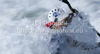 Mikhail Shabakin of Russia during qualification kayak run of ICF Canoe Slalom World Championships 2010, which was held in Tacen, Slovenia, on Friday, 10th of September 2010.
