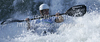 Brett Heyl of USA during qualification kayak run of ICF Canoe Slalom World Championships 2010, which was held in Tacen, Slovenia, on Friday, 10th of September 2010.
