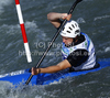 Patrik Spathon of Sweden during qualification kayak run of ICF Canoe Slalom World Championships 2010, which was held in Tacen, Slovenia, on Friday, 10th of September 2010.
