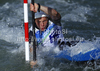 Tommy Mortberg of Sweden during qualification kayak run of ICF Canoe Slalom World Championships 2010, which was held in Tacen, Slovenia, on Friday, 10th of September 2010.
