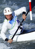 Richard Hounslow of Great Britain during qualification kayak run of ICF Canoe Slalom World Championships 2010, which was held in Tacen, Slovenia, on Friday, 10th of September 2010.
