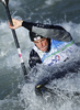 Huw Swetnam of Great Britain during qualification kayak run of ICF Canoe Slalom World Championships 2010, which was held in Tacen, Slovenia, on Friday, 10th of September 2010.
