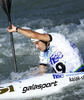 Dejan Kralj of Slovenia during qualification kayak run of ICF Canoe Slalom World Championships 2010, which was held in Tacen, Slovenia, on Friday, 10th of September 2010.
