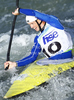 Campbell Walsh of Great Britain during qualification kayak run of ICF Canoe Slalom World Championships 2010, which was held in Tacen, Slovenia, on Friday, 10th of September 2010.
