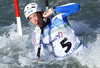Boris Neveu of France during qualification kayak run of ICF Canoe Slalom World Championships 2010, which was held in Tacen, Slovenia, on Friday, 10th of September 2010.
