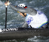 Hannes Aigner of Germany during qualification kayak run of ICF Canoe Slalom World Championships 2010, which was held in Tacen, Slovenia, on Friday, 10th of September 2010.
