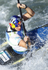 Peter Kauzer of Slovenia during qualification kayak run of ICF Canoe Slalom World Championships 2010, which was held in Tacen, Slovenia, on Friday, 10th of September 2010.
