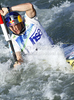 Peter Kauzer of Slovenia during qualification kayak run of ICF Canoe Slalom World Championships 2010, which was held in Tacen, Slovenia, on Friday, 10th of September 2010.

