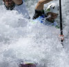 Andrea Benetti and Erik Masoero of Italy during final run of men C-2 race of ICF Canoe Slalom World Championships 2010, which was held in Tacen, Slovenia, on Saturday, 11th of September 2010.
