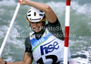 Jennifer Bongardt of Germany during final run of women K1 race of ICF Canoe Slalom World Championships 2010, which was held in Tacen, Slovenia, on Saturday, 11th of September 2010.
