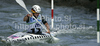 Fourth placed Jennifer Bongardt of Germany during final run of women K1 race of ICF Canoe Slalom World Championships 2010, which was held in Tacen, Slovenia, on Saturday, 11th of September 2010.
