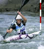 Sarah Grant of Australia during final run of women K1 race of ICF Canoe Slalom World Championships 2010, which was held in Tacen, Slovenia, on Saturday, 11th of September 2010.
