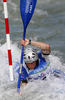 Fiona Pennie of Great Britain during final run of women K1 race of ICF Canoe Slalom World Championships 2010, which was held in Tacen, Slovenia, on Saturday, 11th of September 2010.
