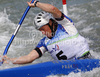 Fiona Pennie of Great Britain during final run of women K1 race of ICF Canoe Slalom World Championships 2010, which was held in Tacen, Slovenia, on Saturday, 11th of September 2010.
