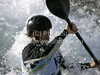 Team of Russia during final run of women team K1 race of ICF Canoe Slalom World Championships 2010, which was held in Tacen, Slovenia, on Saturday, 11th of September 2010.
