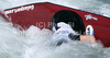 Hailey Thompson of USA during final run of women C-1 race of ICF Canoe Slalom World Championships 2010, which was held in Tacen, Slovenia, on Sunday, 12th of September 2010.
