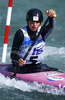 Third placed Jessica Fox of Australia during final run of women C-1 race of ICF Canoe Slalom World Championships 2010, which was held in Tacen, Slovenia, on Sunday, 12th of September 2010.
