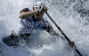 Sideris Tasiadis of Germany during final run of men C-1 race of ICF Canoe Slalom World Championships 2010, which was held in Tacen, Slovenia, on Sunday, 12th of September 2010.
