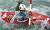 Second placed Michal Martikan of Slovakia during final run of men C-1 race of ICF Canoe Slalom World Championships 2010, which was held in Tacen, Slovenia, on Sunday, 12th of September 2010.
