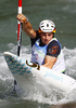 Sideris Tasiadis of Germany during final run of men C-1 race of ICF Canoe Slalom World Championships 2010, which was held in Tacen, Slovenia, on Sunday, 12th of September 2010.
