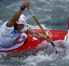 Second placed Michal Martikan of Slovakia during final run of men C-1 race of ICF Canoe Slalom World Championships 2010, which was held in Tacen, Slovenia, on Sunday, 12th of September 2010.
