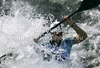 Stefano Cipressi of Italy during final run of men K-1 race of ICF Canoe Slalom World Championships 2010, which was held in Tacen, Slovenia, on Sunday, 12th of September 2010.
