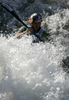 Peter Kauzer of Slovenia during final run of men K-1 race of ICF Canoe Slalom World Championships 2010, which was held in Tacen, Slovenia, on Sunday, 12th of September 2010.
