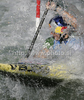 Peter Kauzer of Slovenia during final run of men K-1 race of ICF Canoe Slalom World Championships 2010, which was held in Tacen, Slovenia, on Sunday, 12th of September 2010.
