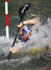 Peter Kauzer of Slovenia during final run of men K-1 race of ICF Canoe Slalom World Championships 2010, which was held in Tacen, Slovenia, on Sunday, 12th of September 2010.
