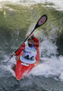 Team of Poland with Grzegorz Polaczyk, Mateusz Polaczyk and Dariusz Popiela during final run of men K-1 team race of ICF Canoe Slalom World Championships 2010, which was held in Tacen, Slovenia, on Sunday, 12th of September 2010.
