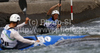 Team of Sweden with Fredrik Wahlen, Patrik Spathon and Tommy Mortberg during final run of men K-1 team race of ICF Canoe Slalom World Championships 2010, which was held in Tacen, Slovenia, on Sunday, 12th of September 2010.
