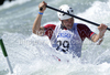 Matija Marinic of Croatia during Men C1 finals of ICF Canoe Slalom World Cup SLOKA 2011, which were held in Tacen, Slovenia, on Saturday, 25th of June 2011.
