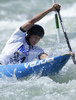 Anze Bercic of Slovenia during Men C1 finals of ICF Canoe Slalom World Cup SLOKA 2011, which were held in Tacen, Slovenia, on Saturday, 25th of June 2011.
